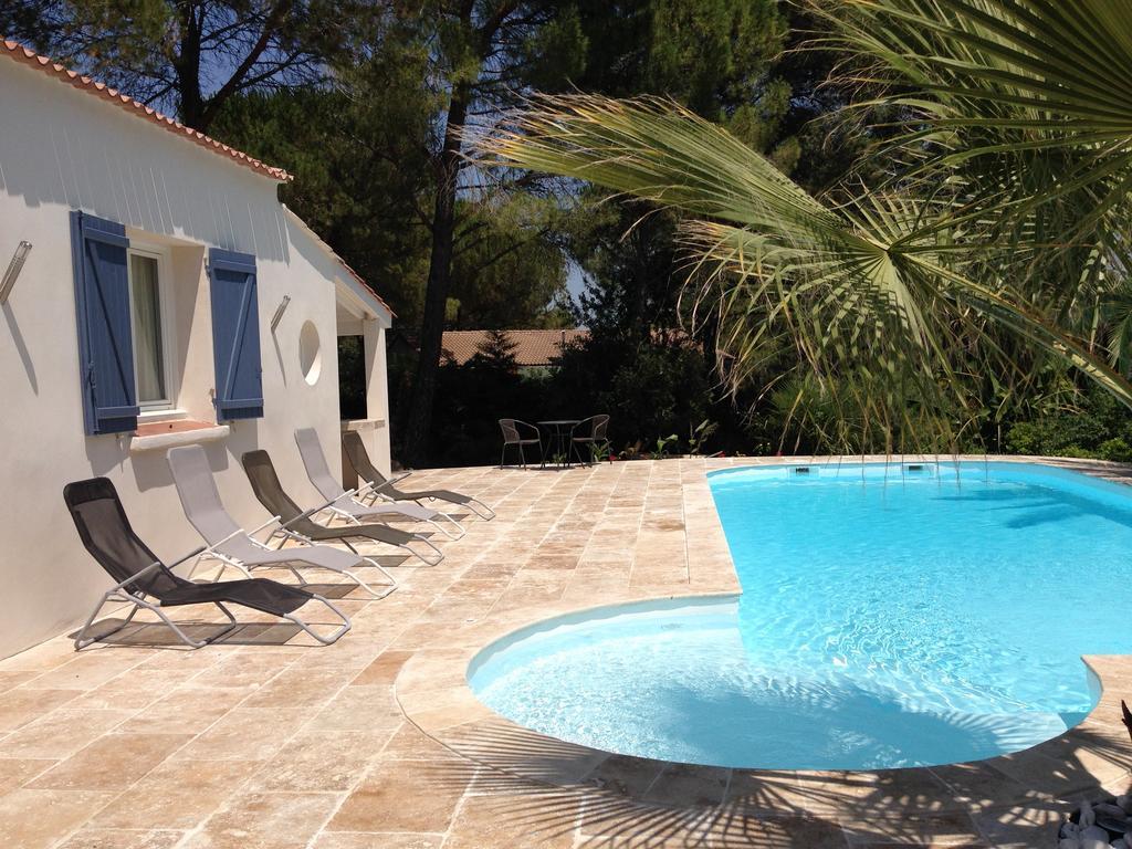 Villa Le Mazet De Trial à Aubais Chambre photo